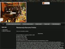 Tablet Screenshot of karczma-polska.com.pl