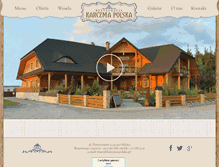 Tablet Screenshot of karczma-polska.pl
